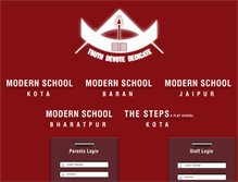Tablet Screenshot of modernschool.ac.in
